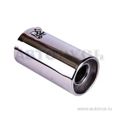 Насадка на глушитель 63x120x63 мм хром BOLK BK01426