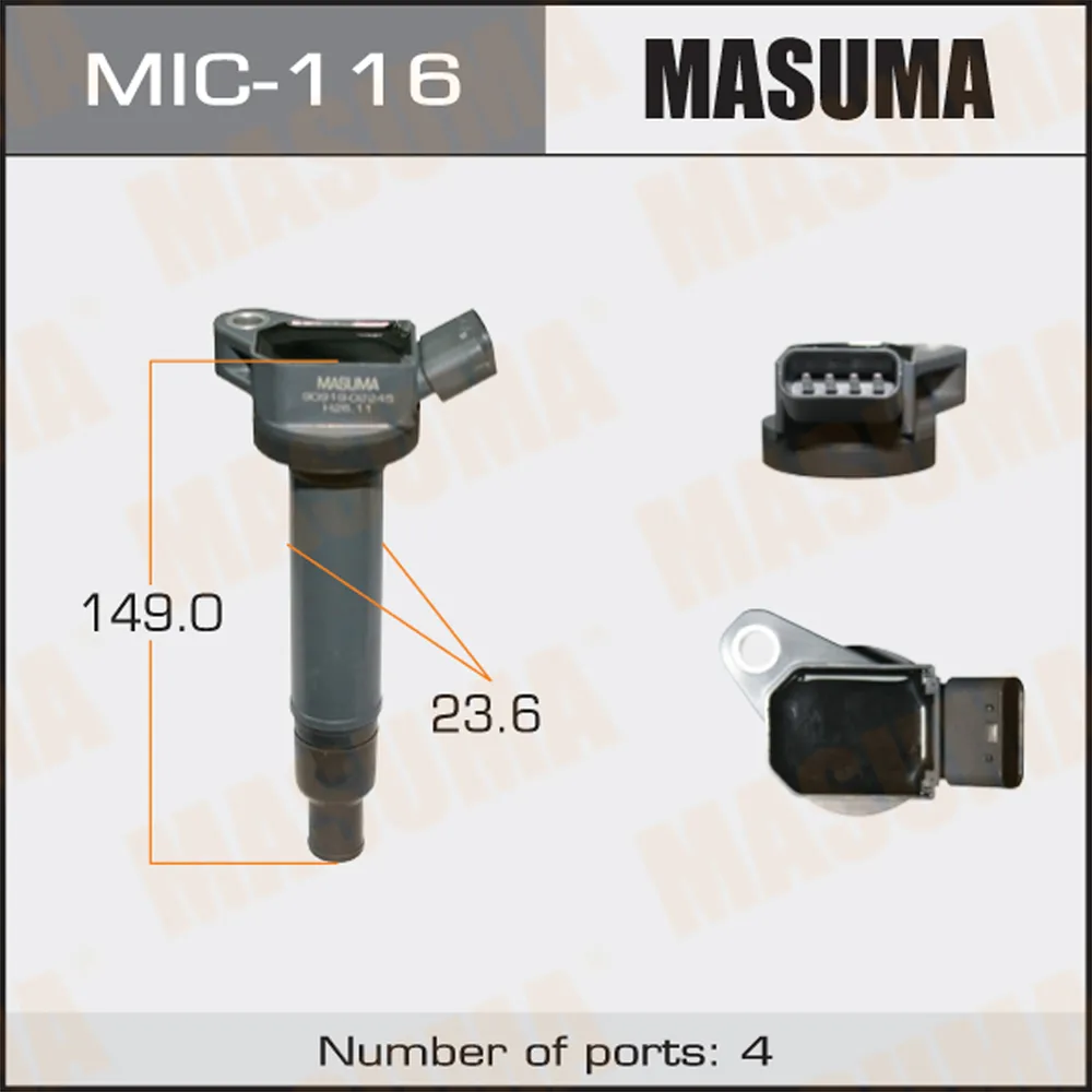 Катушка зажигания Masuma MASUMA MIC116