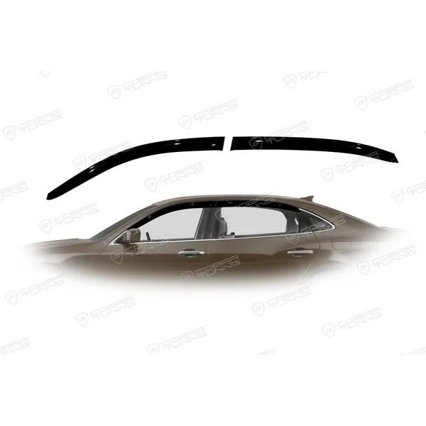 Дефлектора на окна Hyundai Equus Sd 2009EuroStandard деф.окон Cobra Tuning HE24009