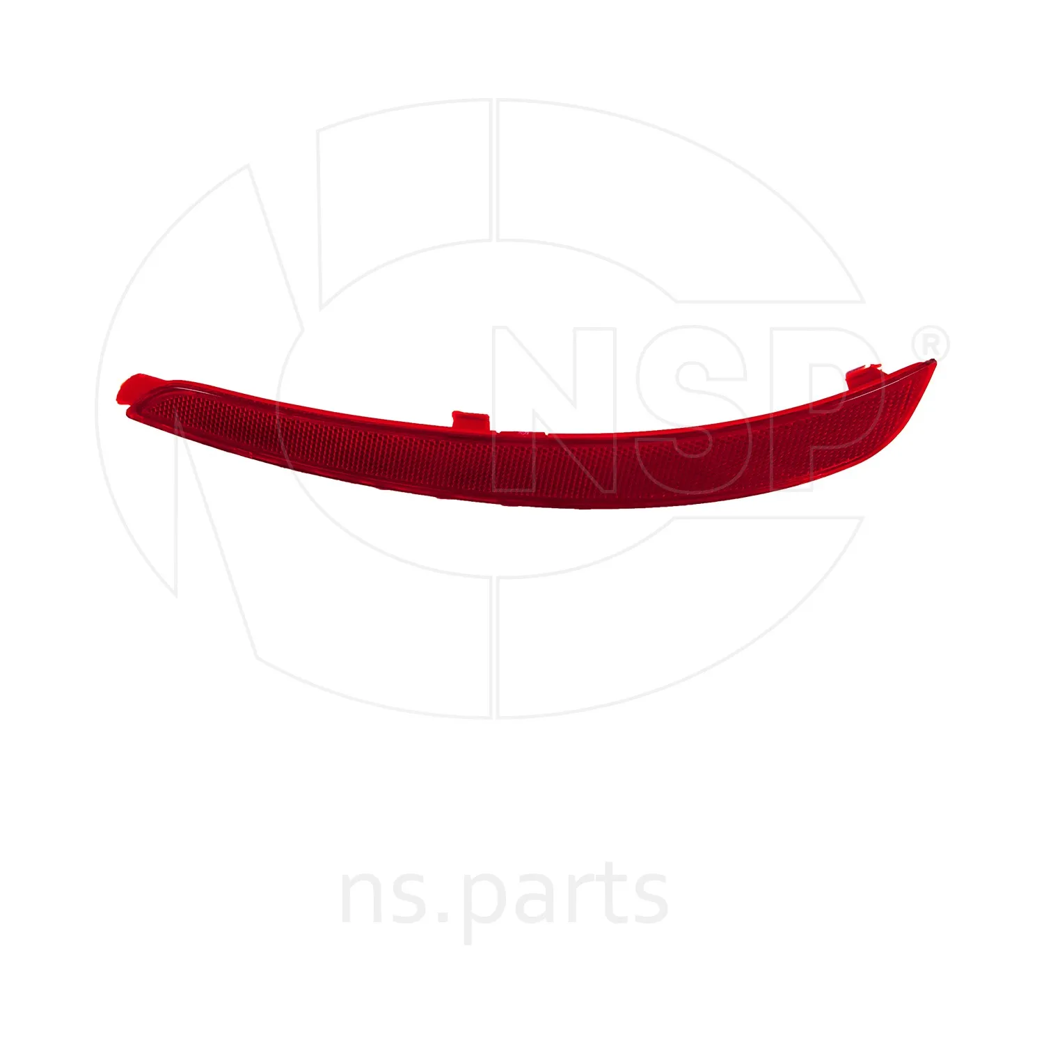 Катафот бампера заднего правый SKODA Octavia A7 (-17)
