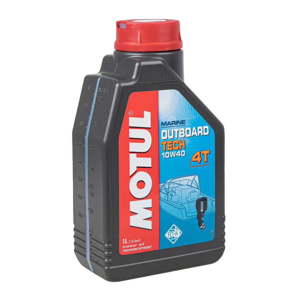 Масло моторное Motul Outboard Tech 4T 10W-40 синтетическое 1 л 112751