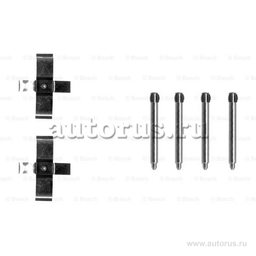 Комплект монтажный тормозных колодок MERCEDES-BENZ E-CLASS E 280E 280 93-95, E-CLASS E 200 KompressorE 320 4-maticE 430 4-matic 95-03