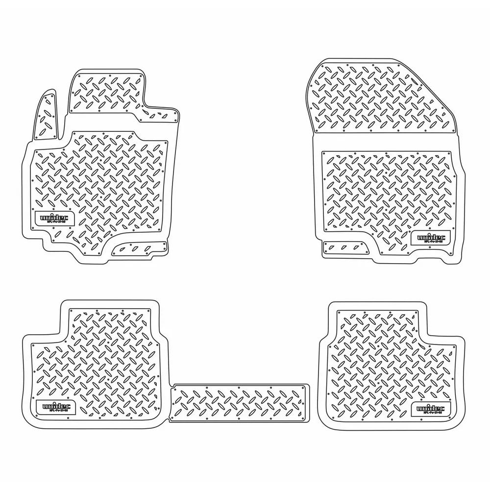 Коврики салонные для Fiat Sedici (2006) NORPLAST NPL-Po-21-03