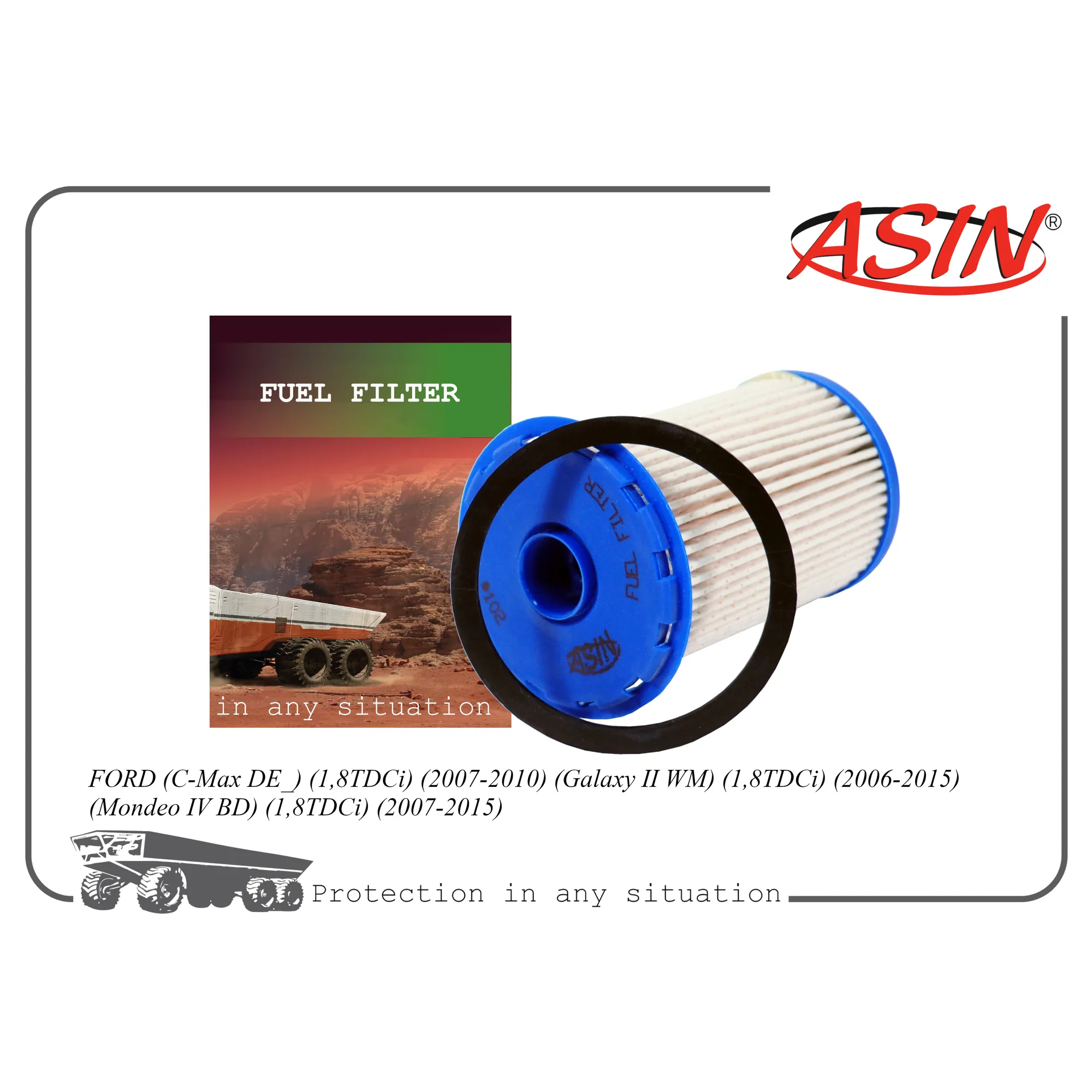 Фильтр топливный 2375051/ASIN.FF2375 ASIN ASIN ASIN.FF2375