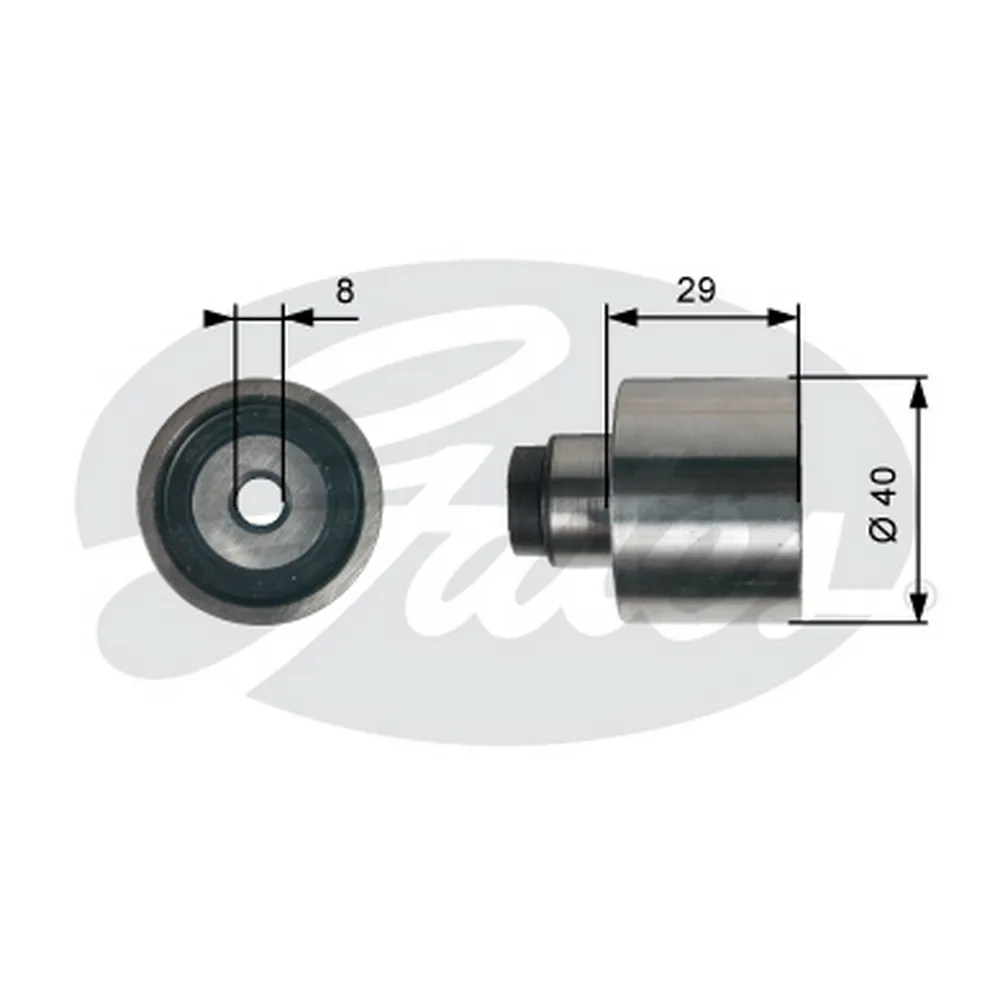 Ролик ремня ГРМ VAG 1.2-2.0D GATES T42309