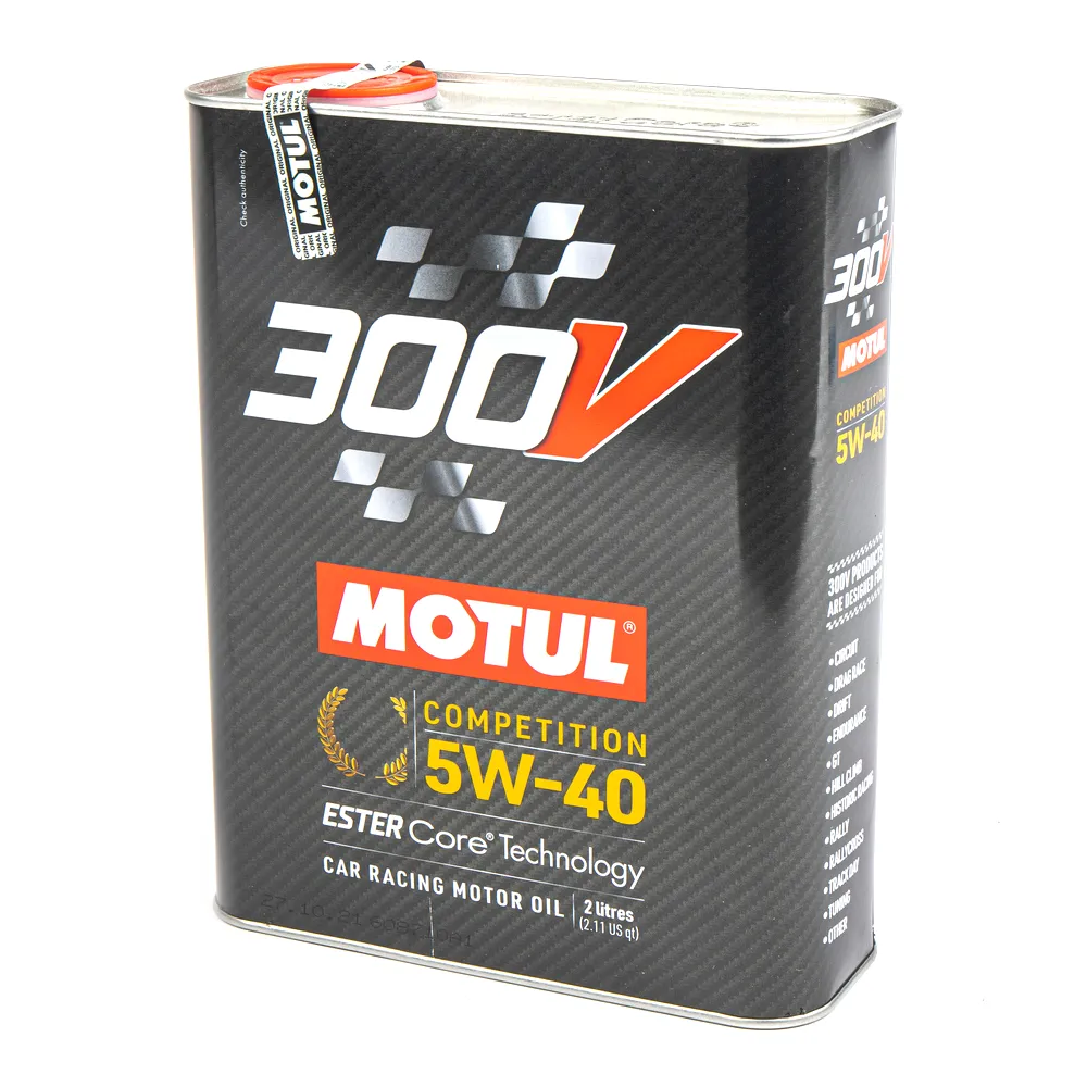 Масло моторное Motul 300V Competition 5W-40 синтетическое 2 л 110817