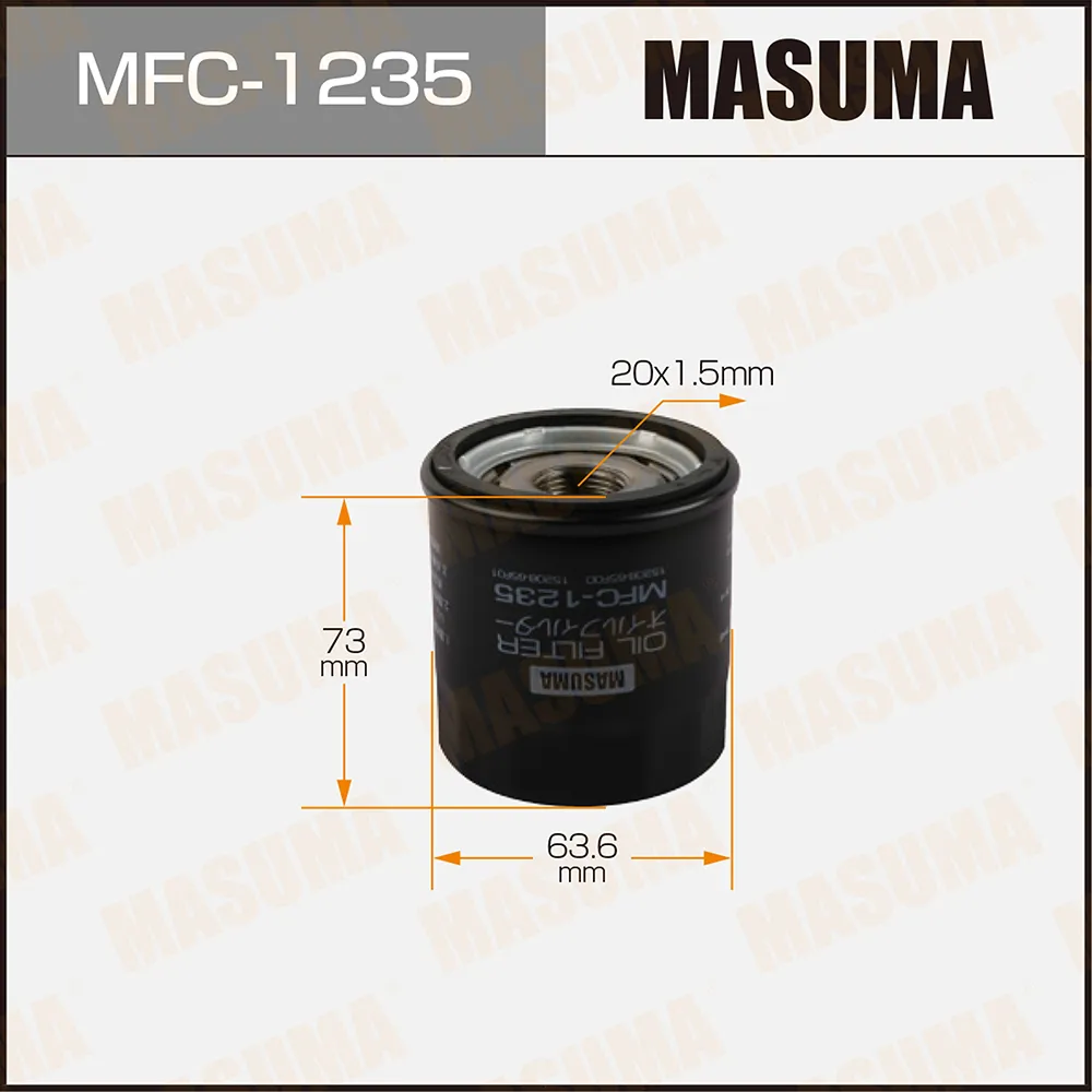 Фильтр масляный NISSAN 350Z MASUMA MFC-1235