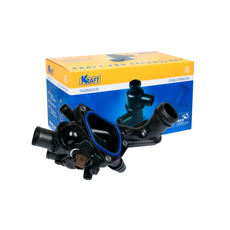 Термостат в сборе Citroen C3/C4, Peugeot 207/308 1.4/1.6i 07> KRAFT KT019530