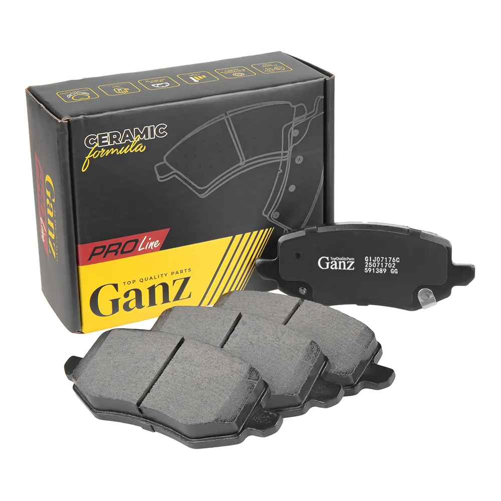 Колодки тормозные задние PRO-Line Ceramic для TANK 500 GANZ GIJ07176C