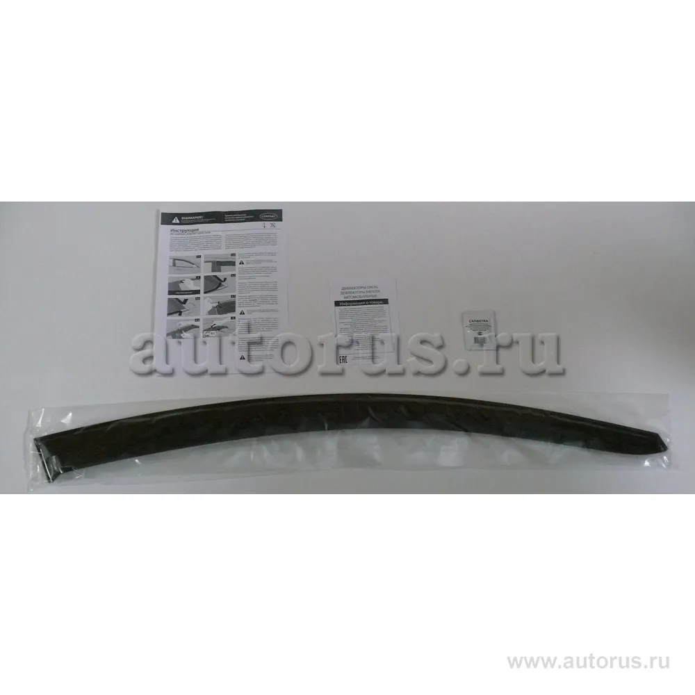 Дефлектор окна Opel Astra J хэтчбек передний правый 1шт 2009- COMFORT 37.03.501.DFR