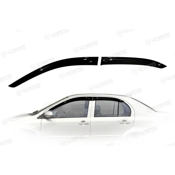 Дефлектора на окна Faw Vizi V5 Sd 2012EuroStandard деф.окон Cobra Tuning FE10512