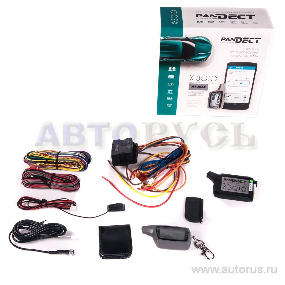 Сигнализация Pandect X-3010, 2CAN, LIN, GSM, обратн.связь, запуск, , Max Вт PANDECT X-3010