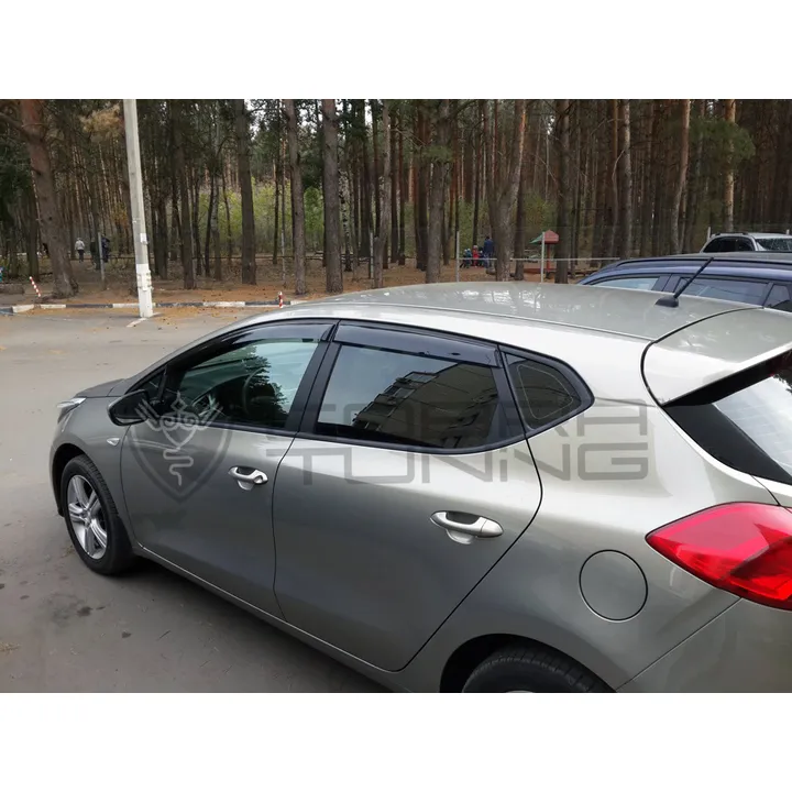 Дефлектора окон Kia Ceed II Hb 5d 2012 Cobra tuning K13112