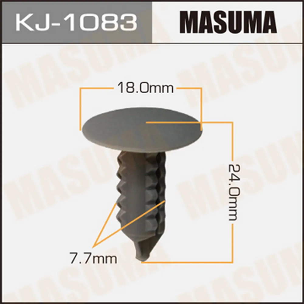 Клипса крепежная MASUMA KJ1083
