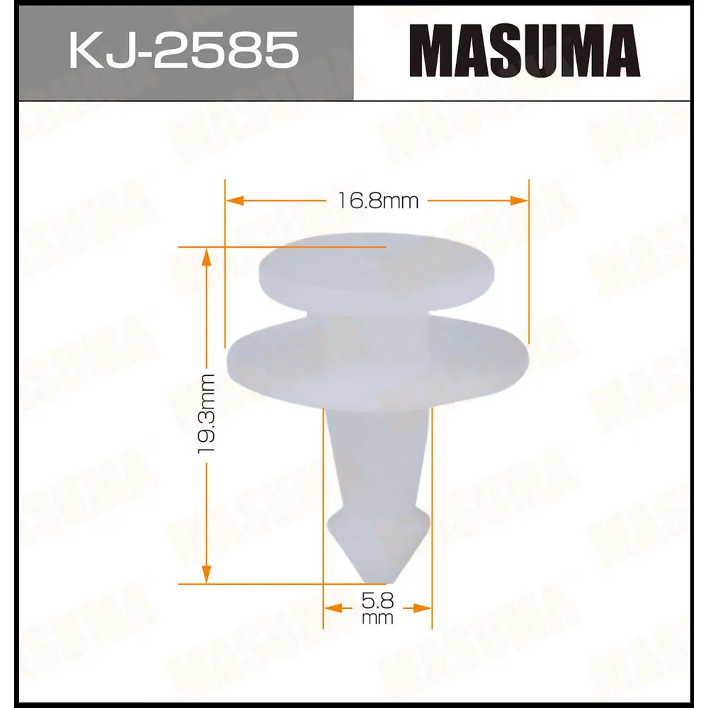 клипса Lexus RX, Toyota Celica/ Prius MASUMA KJ-2585