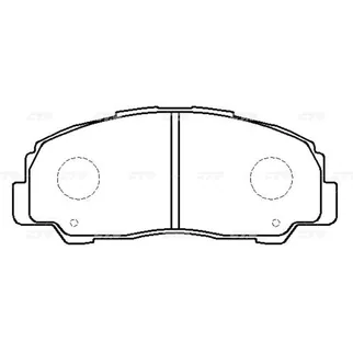 Тормозные колодки CTR CKT-73