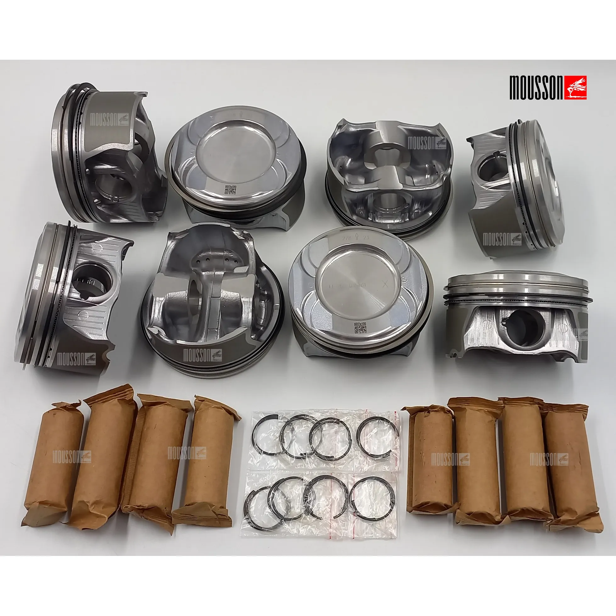 Поршень кольца комплект Benz M278.920 на 1 цилиндр MOUSSON SPRM278920STD