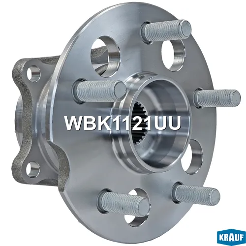 Ступица колеса с подшипником в сборе и крепежем KRAUF WBK1121UU