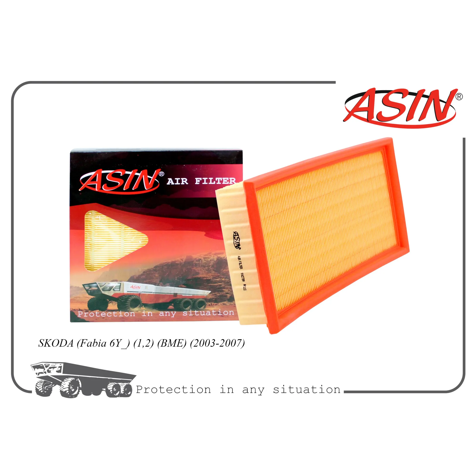 Фильтр воздушный 03E129620/ASIN.FA2739 ASIN ASIN ASIN.FA2739