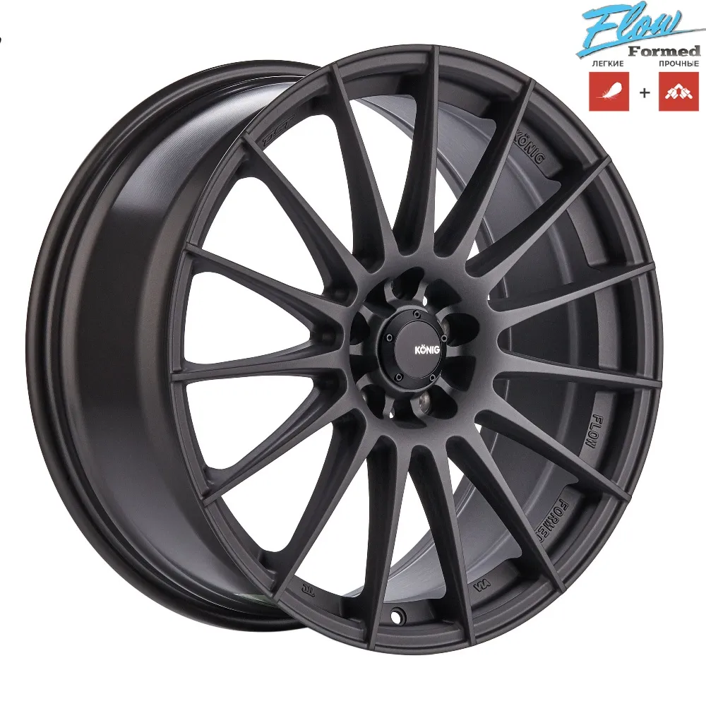 Диск литой R19 8.5J 5x112/66.6 ET45 KONIG RENNFORM N780D MGM WN780DA1985A45X07