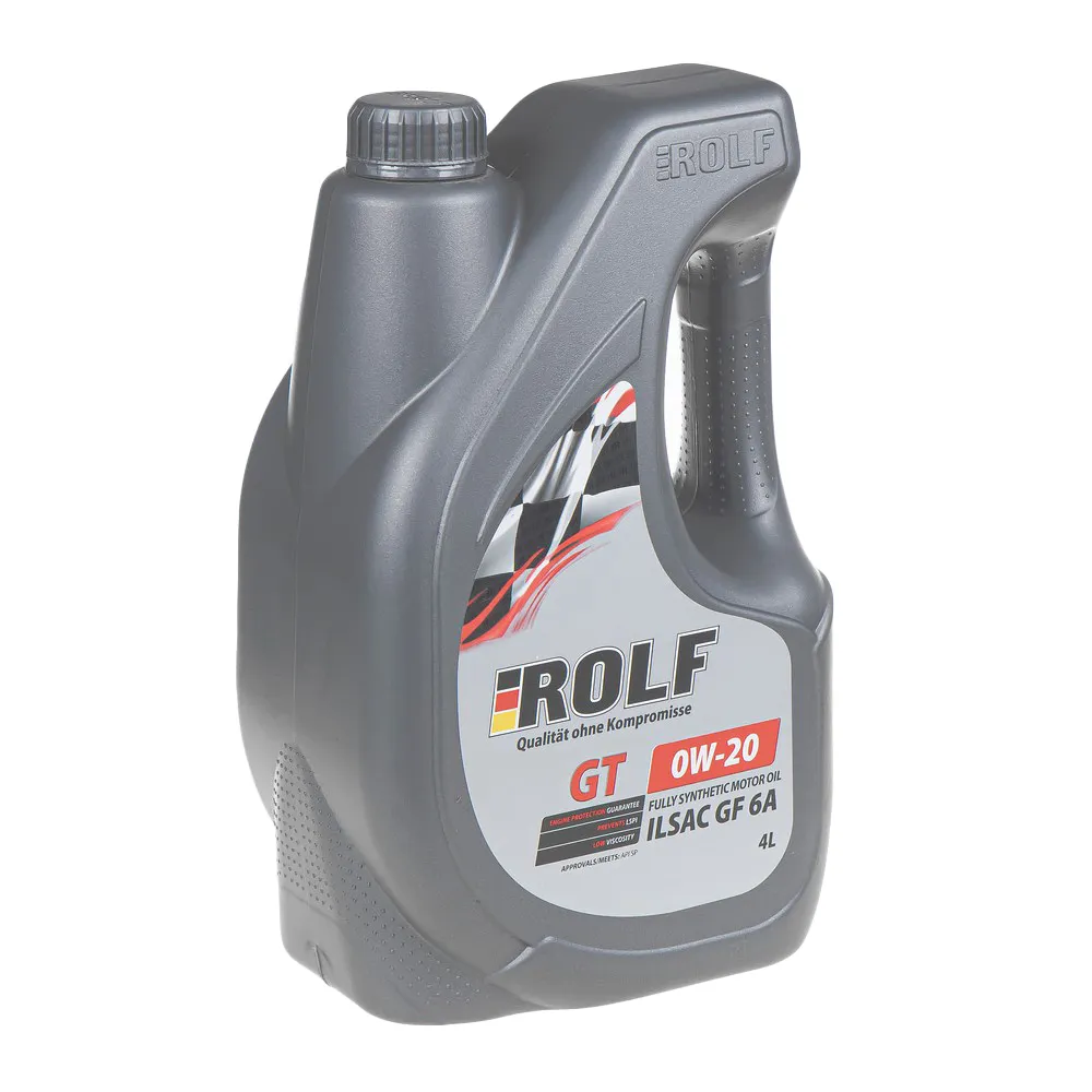 Масло моторное ROLF GT 0W-20 синтетическое 4 л 322754