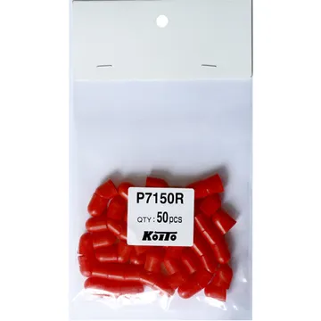 Колпачки для ламп T10 колпачки цвет. (красный) KOITO P7150R