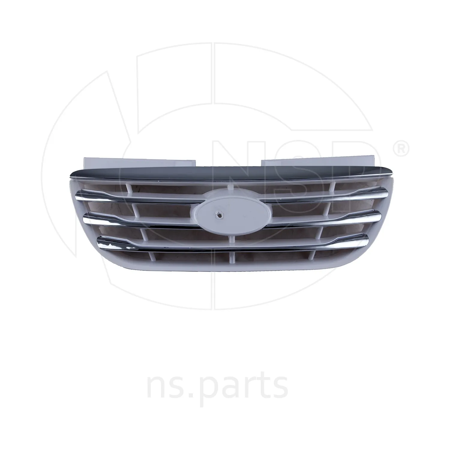 Молдинг решетки радиатора HYUNDAI Elantra IV (06-10)
