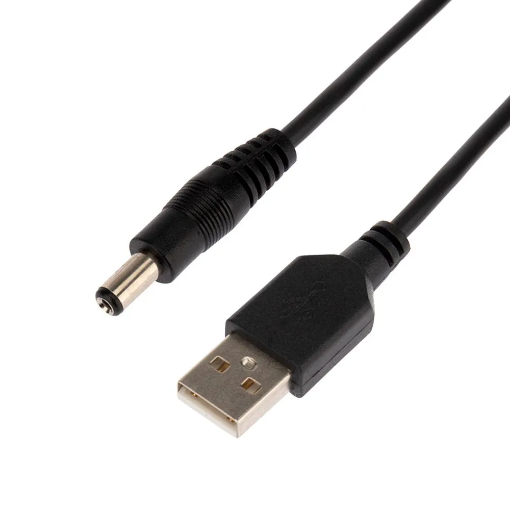 Кабель USB штекер - DC разъем питание 2,1х5,5 мм, длина 1,5 метра, , Max Вт REXANT 18-0231