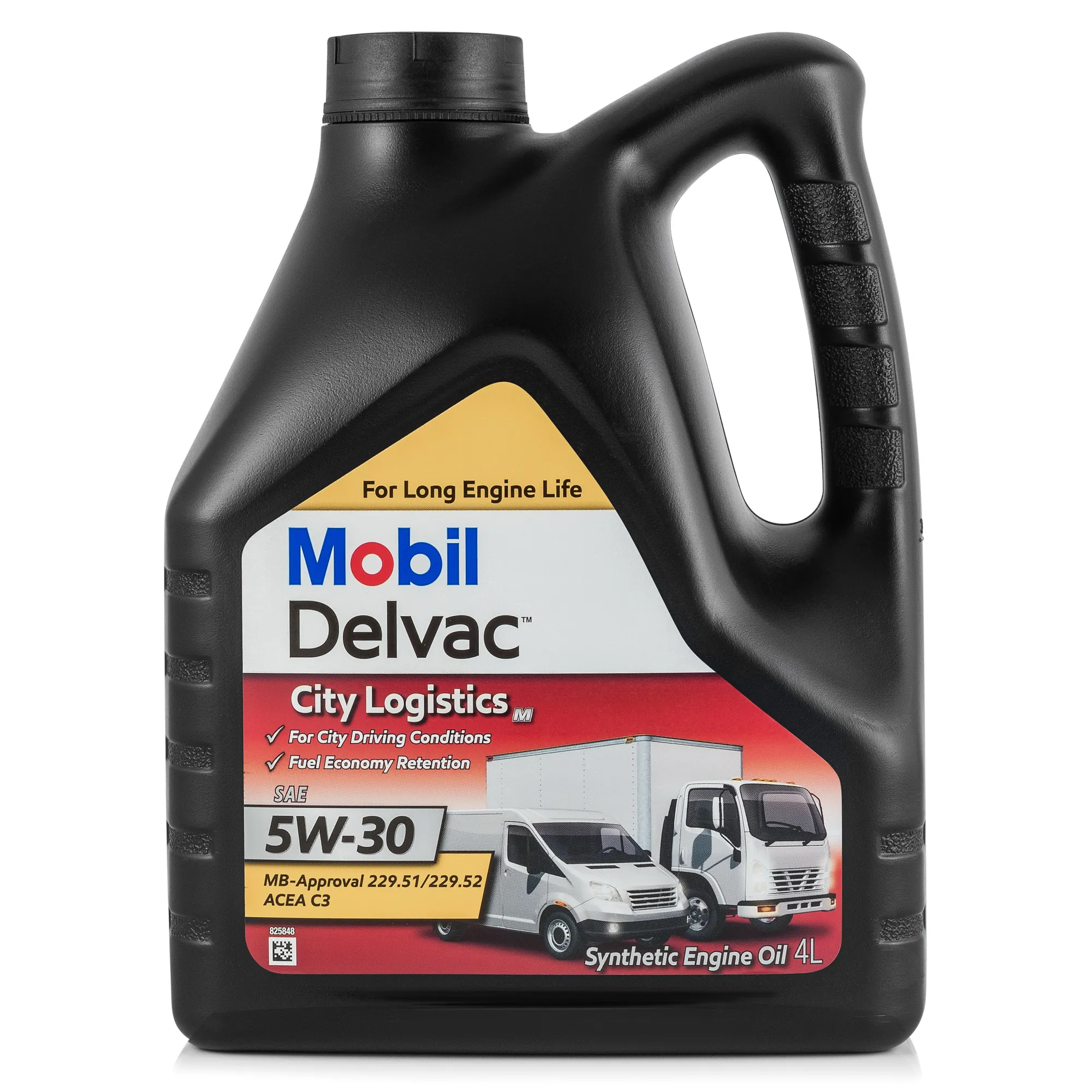 Масло моторное MOBIL Delvac City Logistics M 5W-30 синтетическое 4 л 153904