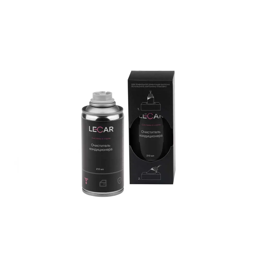 Очиститель кондиционера LECAR 210 мл. (аэрозоль) LECAR LECAR000011111