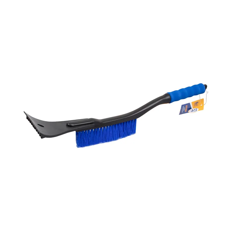 Щетка зимняя со скребком (52 см) синяя щетина KRAFT KT 830061