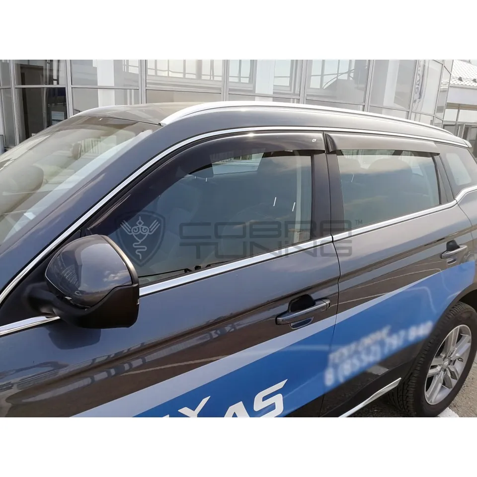 Дефлекторы боковых окон Geely Atlas (NL-3) 2018