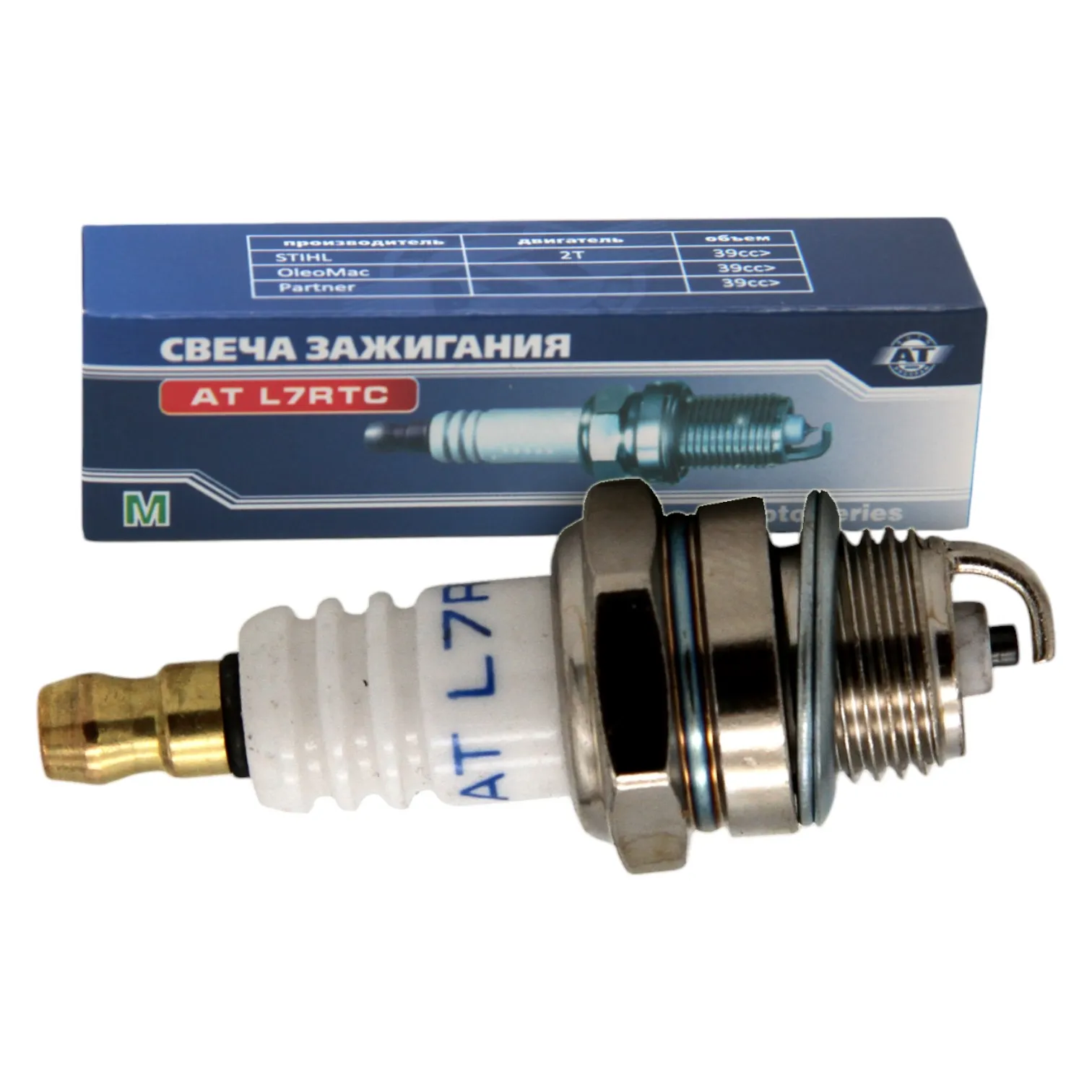 Свеча зажигания (m) мотопилы (1 шт)_МОТОПИЛЫ Auto Technologies Group AT L7RTC