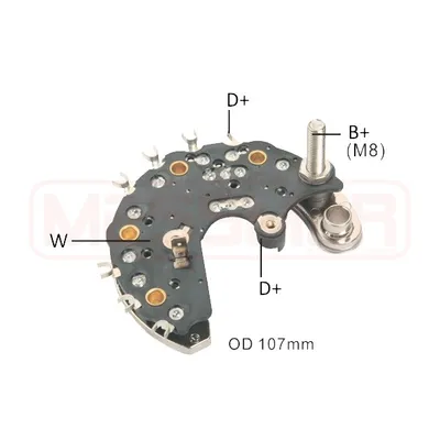 Диодный мост fiat ducato /mb c w202 94-02 ERA 215760