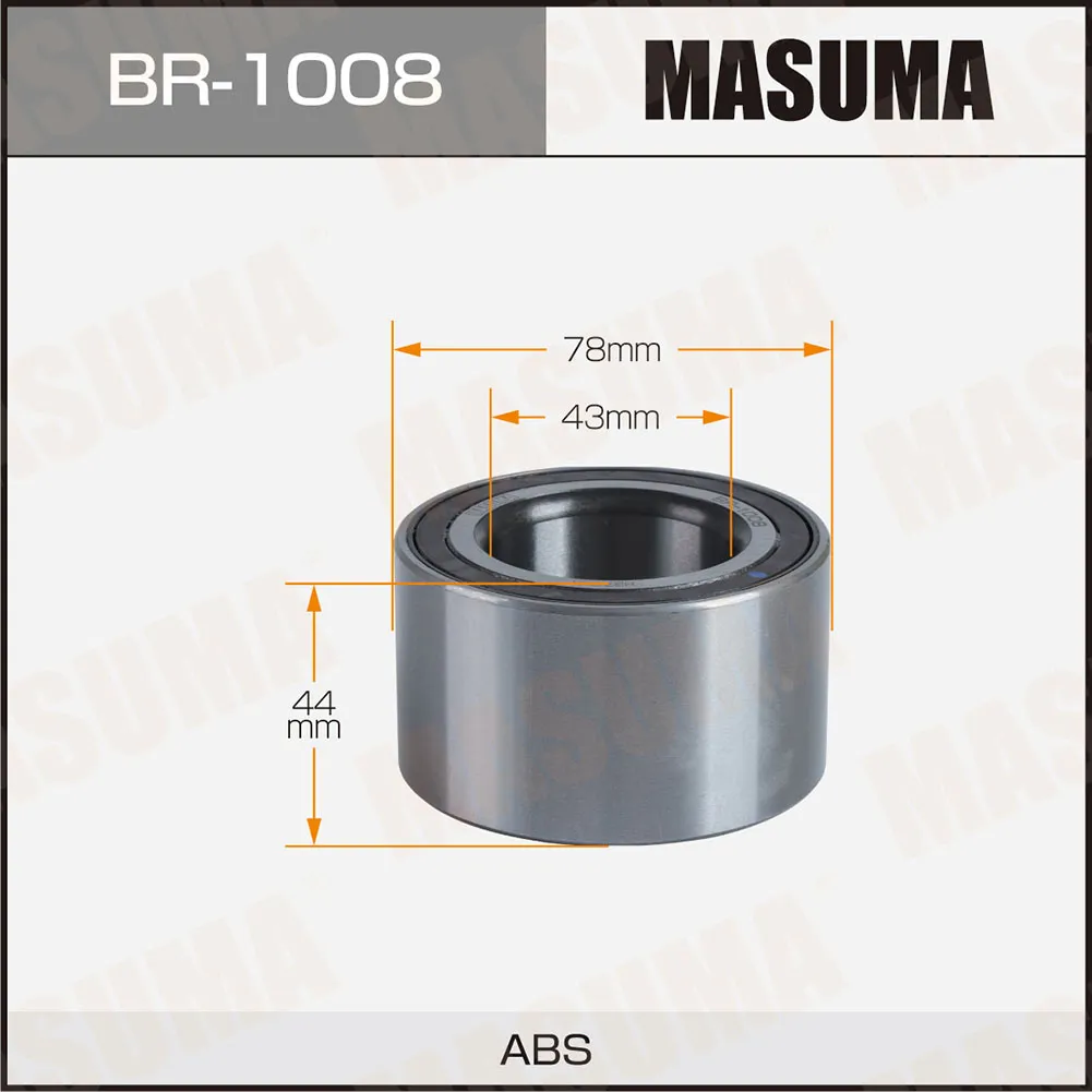 Подшипник ступичный MASUMA BR-1008