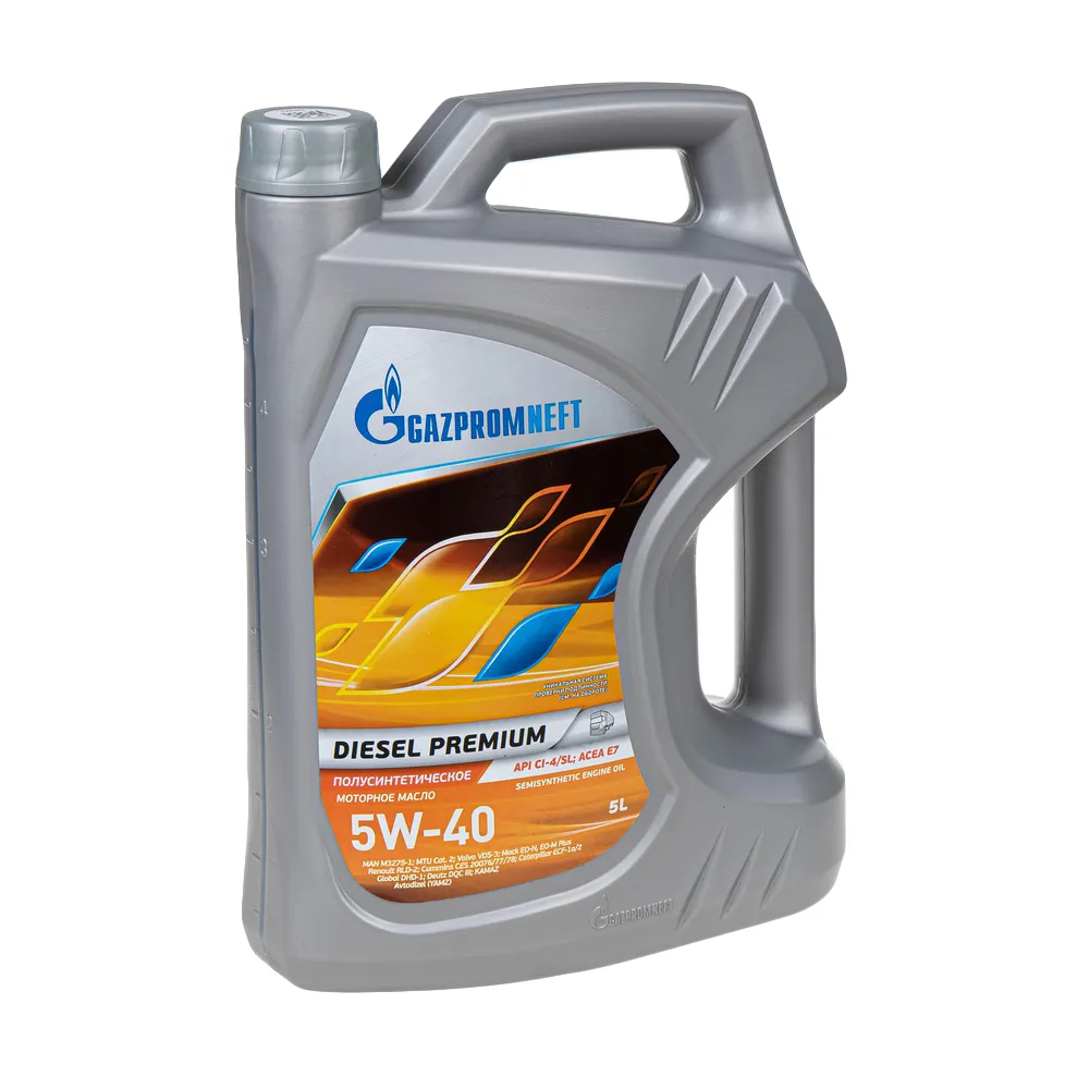 Масло моторное Gazpromneft Diesel Premium 5W-40 полусинтетическое 5 л 2389907651