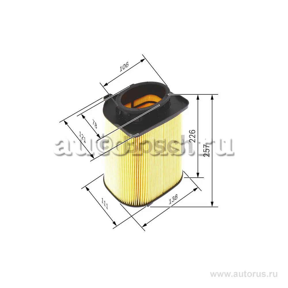 Воздушный фильтр BOSCH f026400480