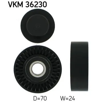 Ролик натяжителя приводного ремня SKF VKM 36230