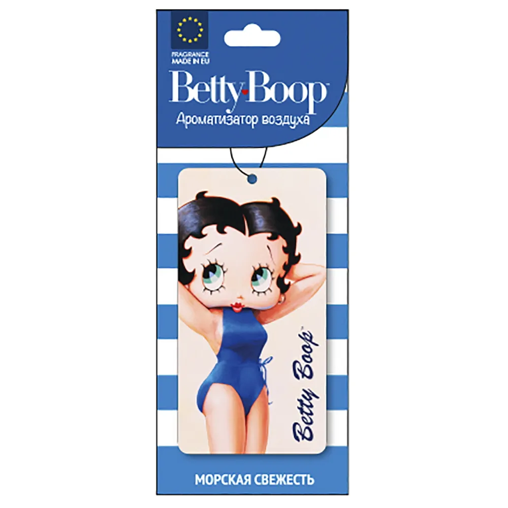 Ароматизатор подвесной картон AURAMI Betty Boop Морская свежесть AURAMI BP-203