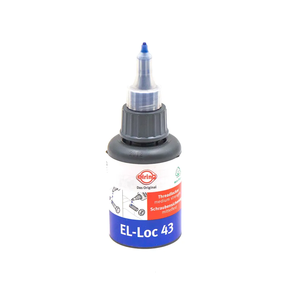 Герметик анаэробный (50 мл) EL-Loc 43 BLUE UNIVERSAL /Фиксатор резьбы Средний /T=180C ELRING 954.000