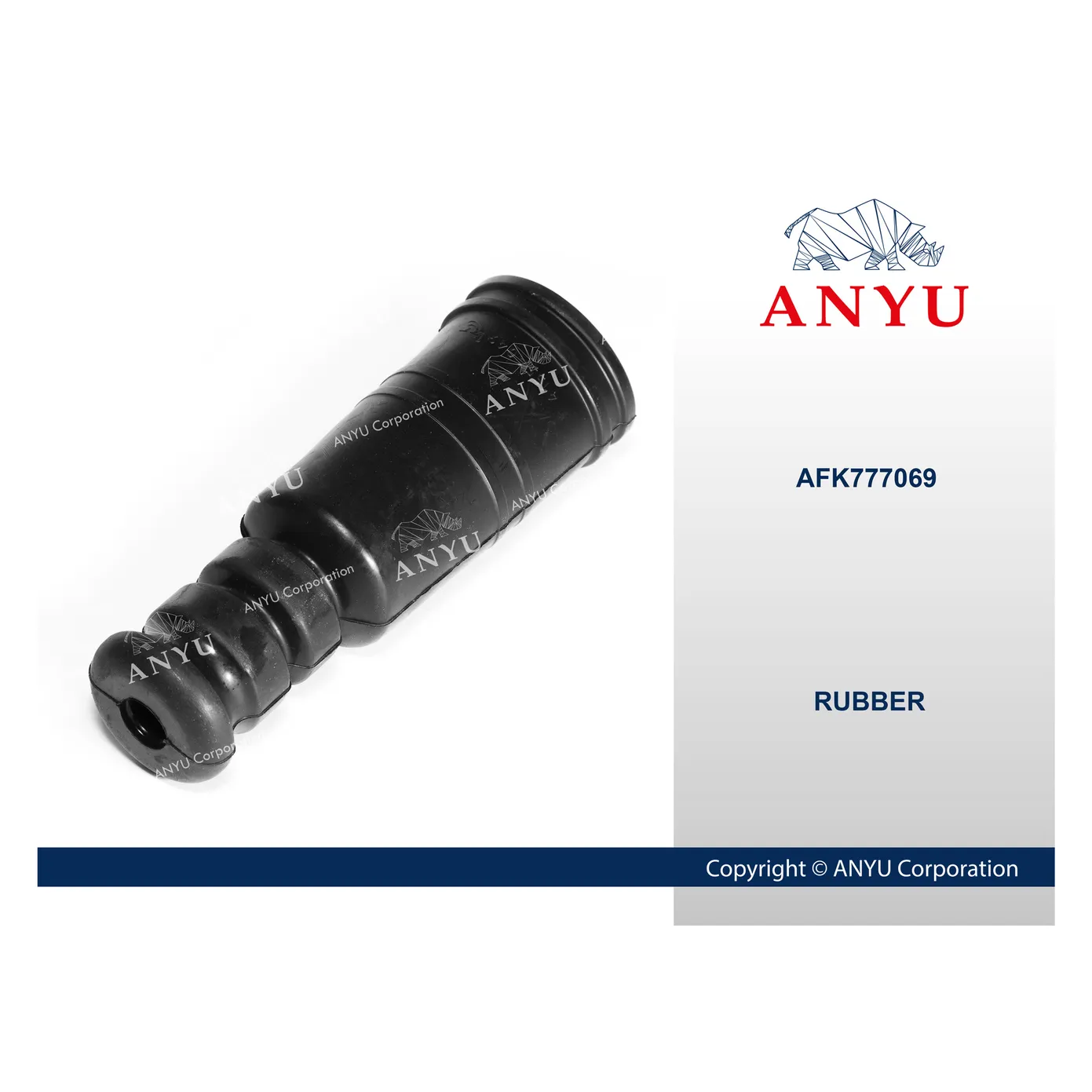 Пыльник амортизатора заднего с отбойником для MITSUBISHI (Lancer, Outlender) ANYU AFK777069