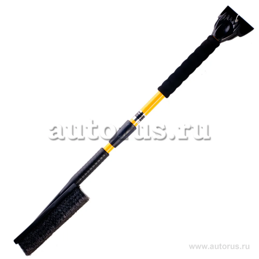 Щетка для очистки снега со скребком и телескопической ручкой KOTO CLN-192