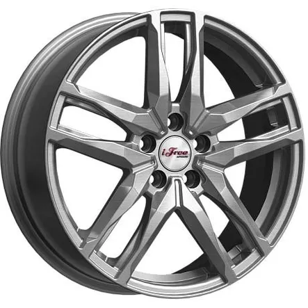 Диск литой R18 6.5J 5x114.3/66.6 ET37 IFREE Бомбей Нео-классик 848202