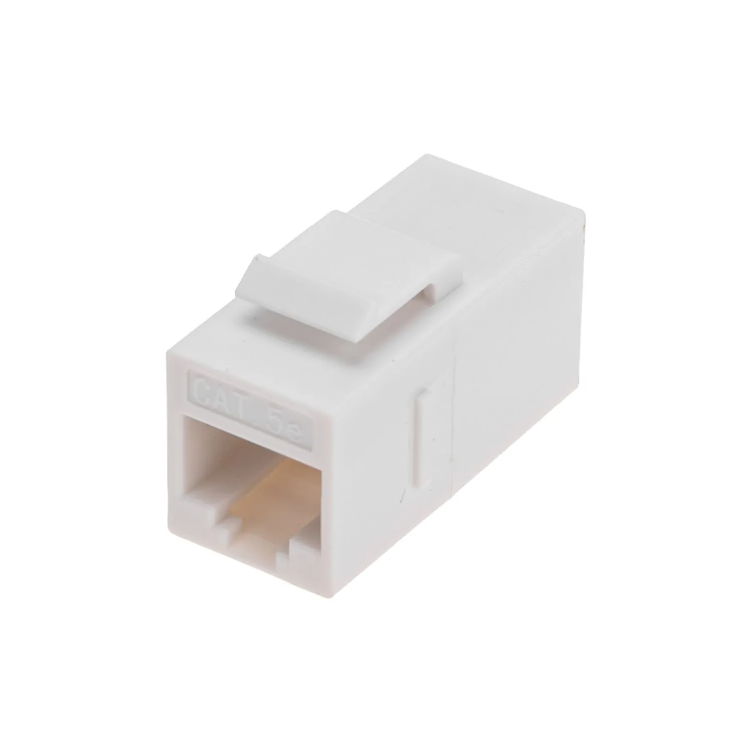 Адаптер проходной формата Keystone, Jack RJ-45(8P8C), UTP, CAT 5e PRO REXANT 02-0101