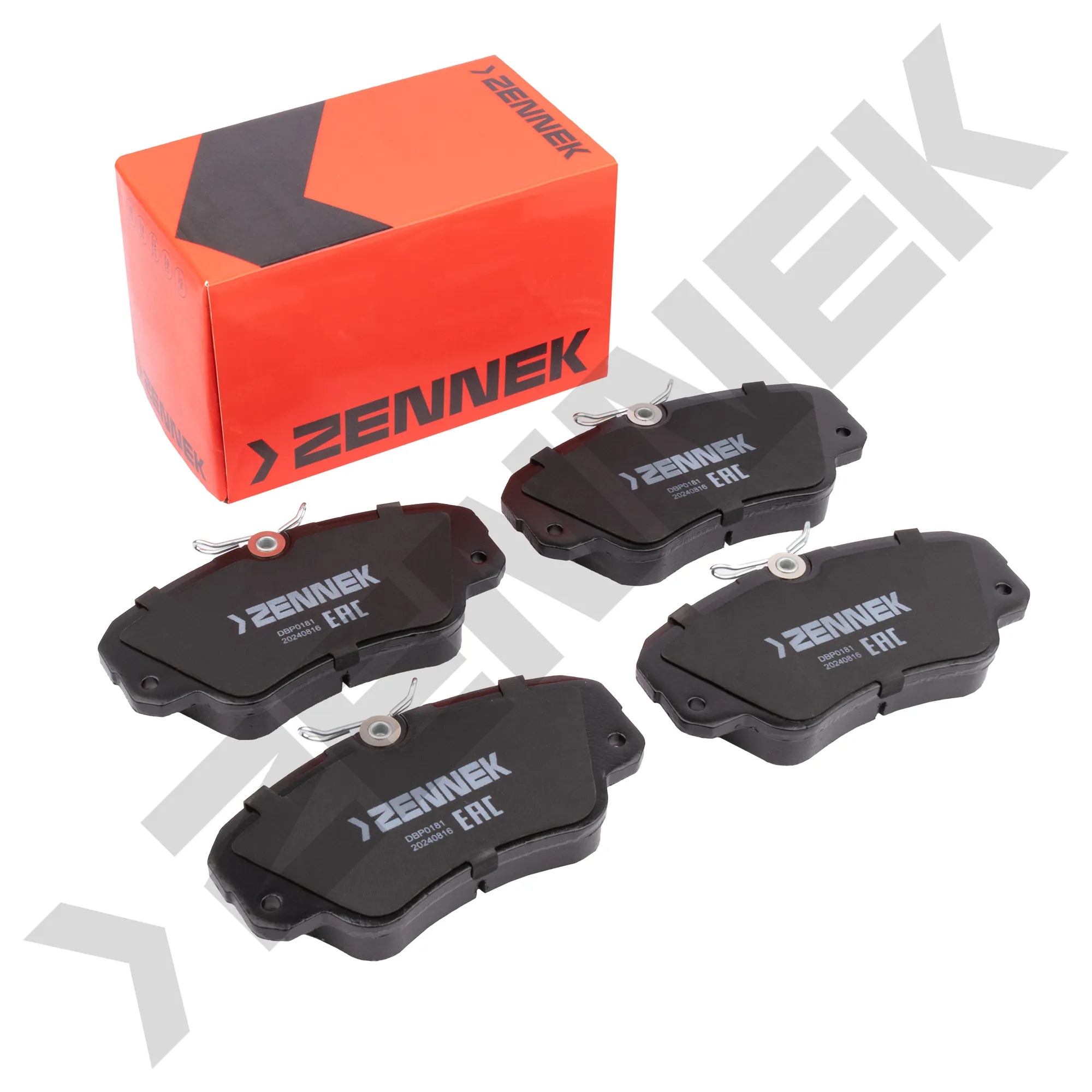 Колодки тормозные дисковые передние OPEL OMEGA A 86-94, B 94-05 ZENNEK DBP0181