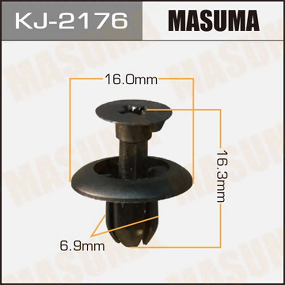 КЛИПСА КРЕПЕЖНАЯ 'MASUMA' 2176-KJ MASUMA KJ2176