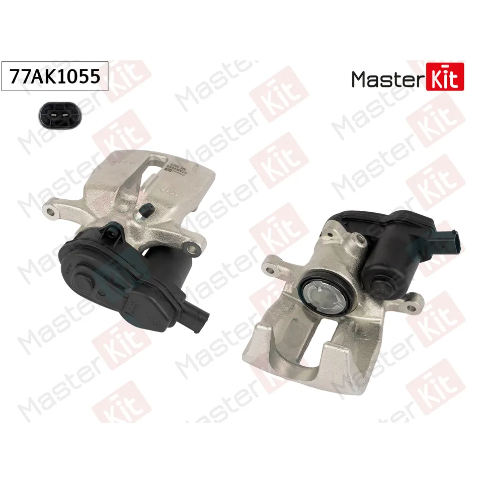 Тормозной суппорт зад. прав. Audi A4 Avant (8K5, B8) 2007 - 2015 MASTERKIT 77AK1055