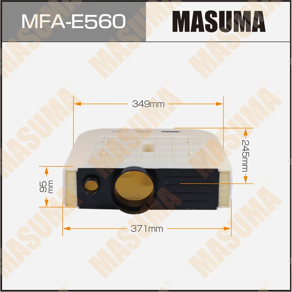 Фильтр воздушный AUDI Q7 MASUMA MFA-E560