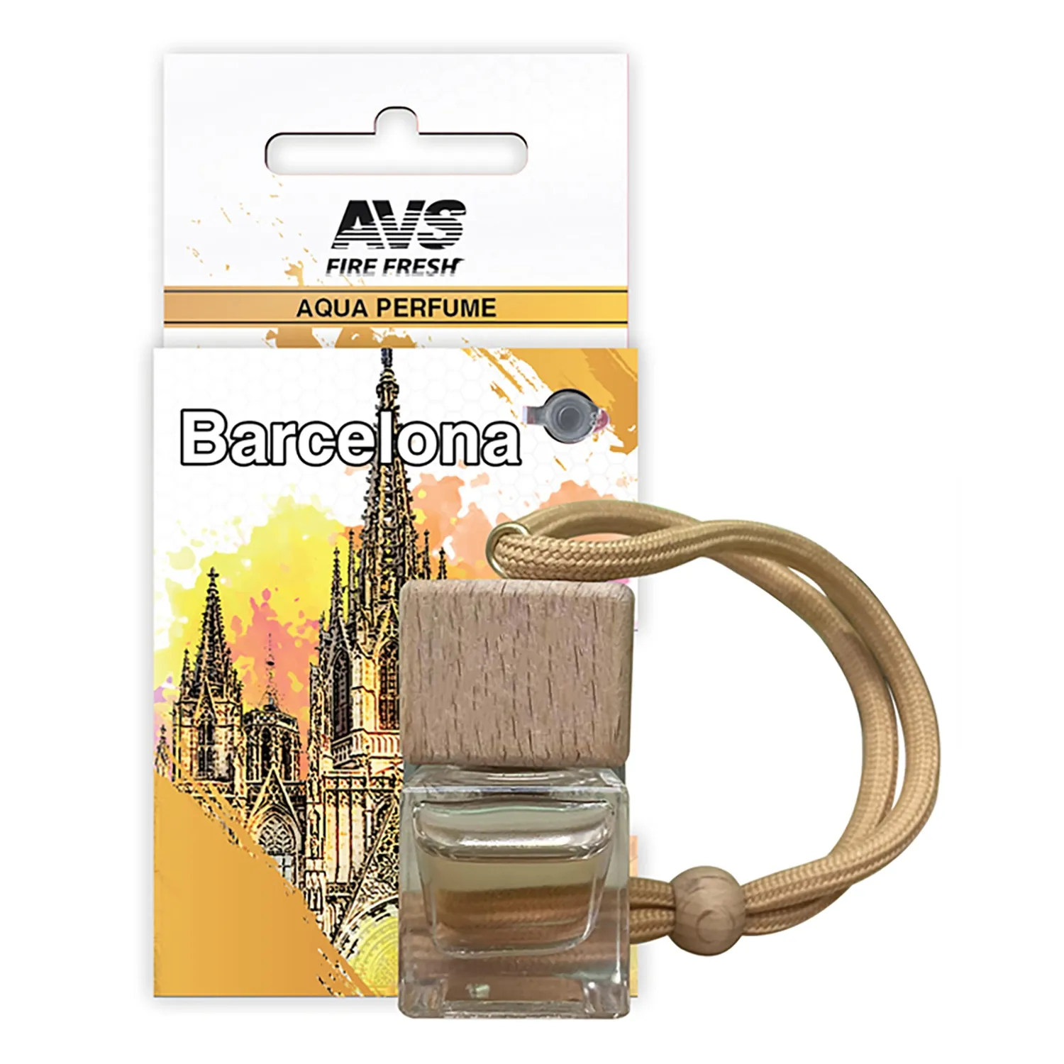 Ароматизатор AVS AQP-09 AQUA PERFUME (аром. Lady million/Леди Миллион) (жидкостный) Spain/Barcelona AVS A40484S