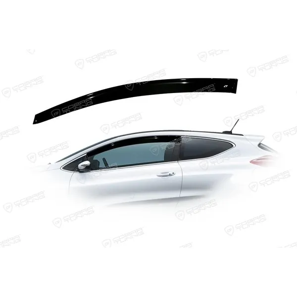 Дефлектора на окна Kia Ceed II Hb 3d 2012EuroStandard деф.окон Cobra Tuning KE13812